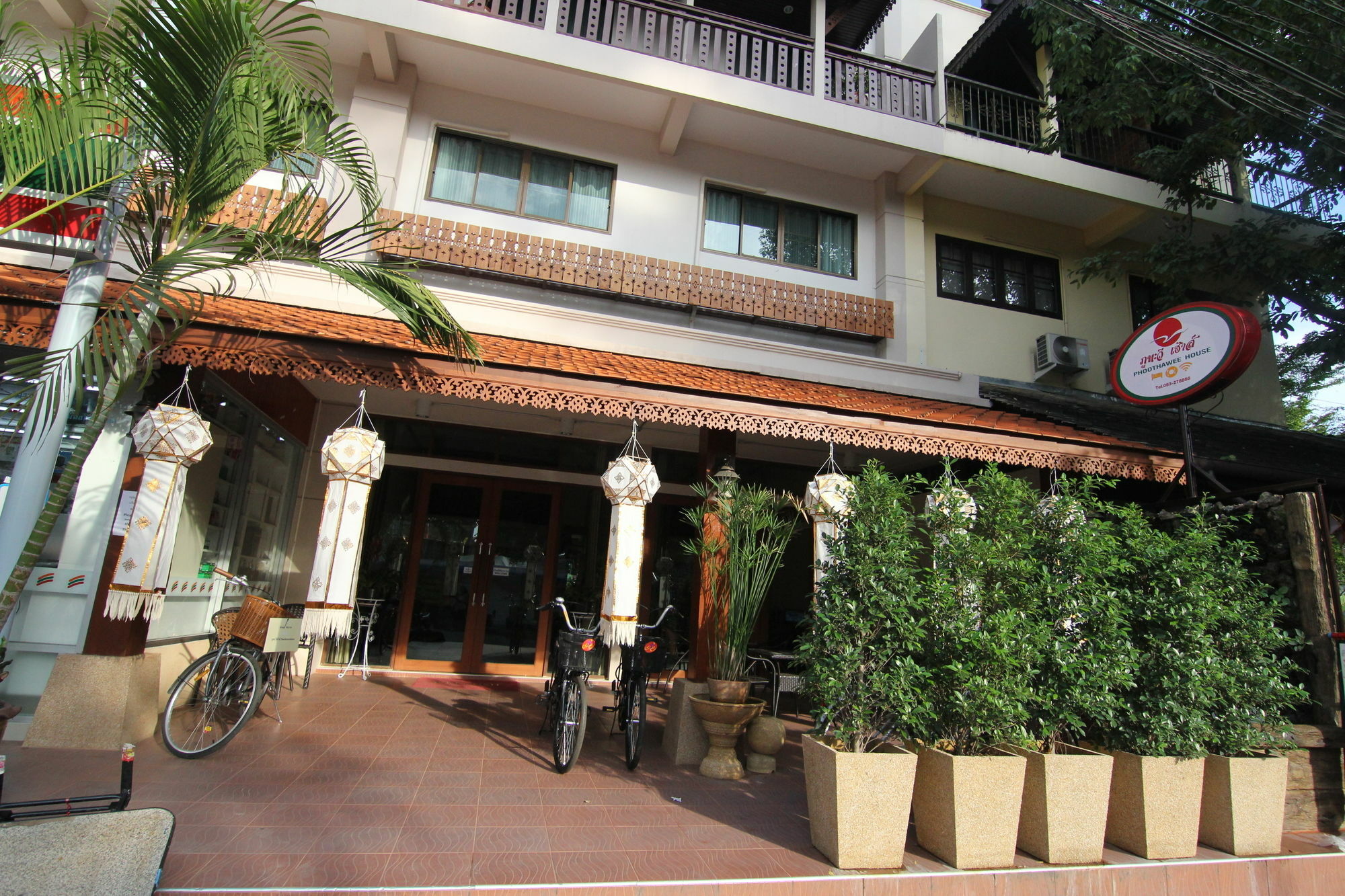 Phoothawee House Hotell Chiang Mai Eksteriør bilde
